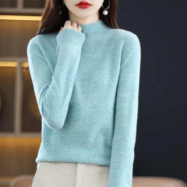 Relaxed Linen-Cotton Blouse – Soft Neutrals - Image 14