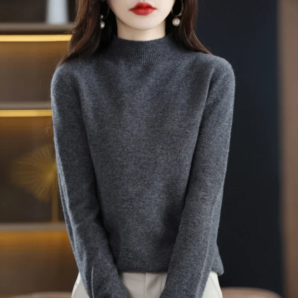 Relaxed Linen-Cotton Blouse – Soft Neutrals - Image 9