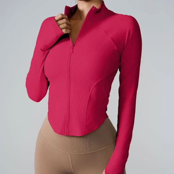 Minimalist Zip Jacket - Image 3