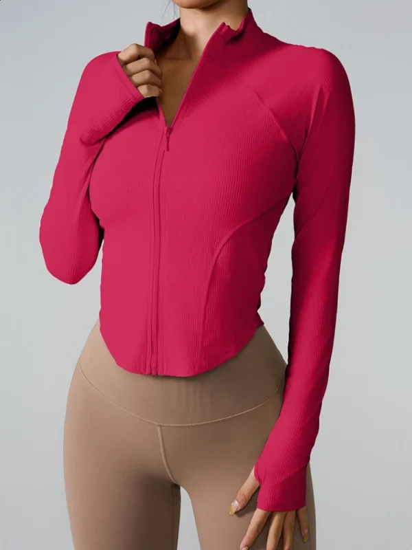 Minimalist Zip Jacket - Image 9