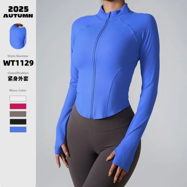 Minimalist Zip Jacket - Image 2