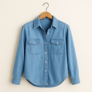 Classic Denim Shirt – Long Sleeve